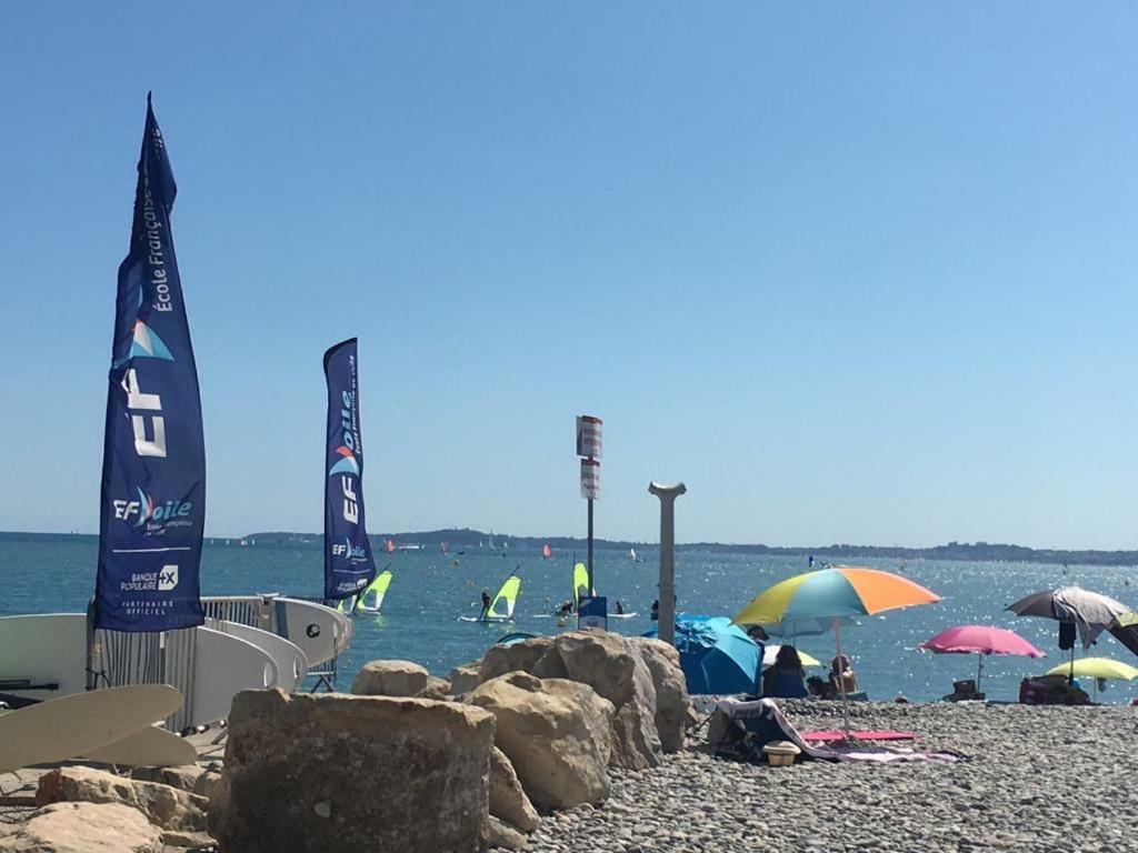 Front Beach Luxury Near Nice Airport Cagnes-sur-Mer Exterior foto