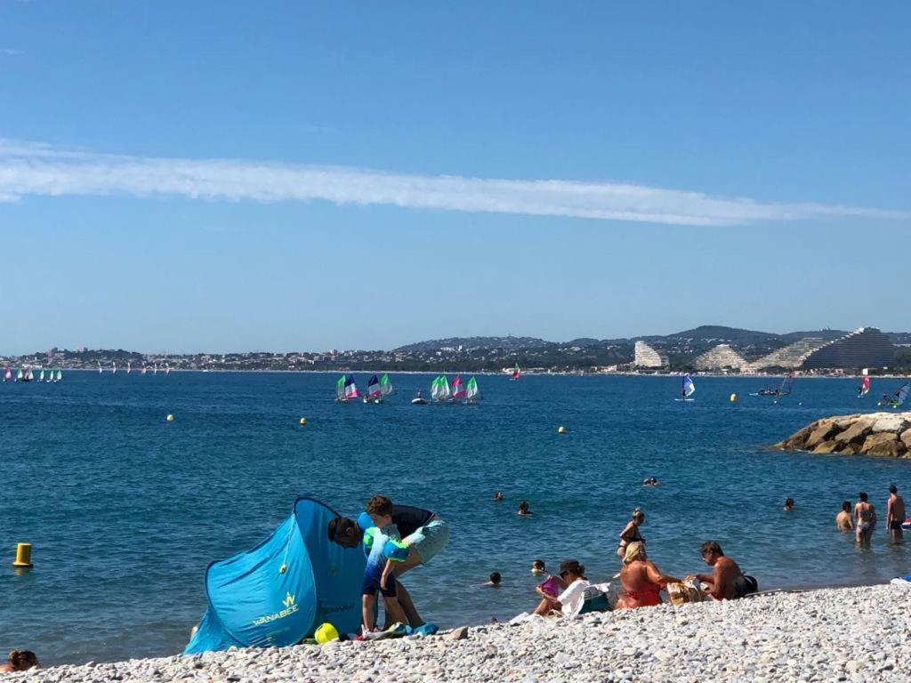 Front Beach Luxury Near Nice Airport Cagnes-sur-Mer Exterior foto